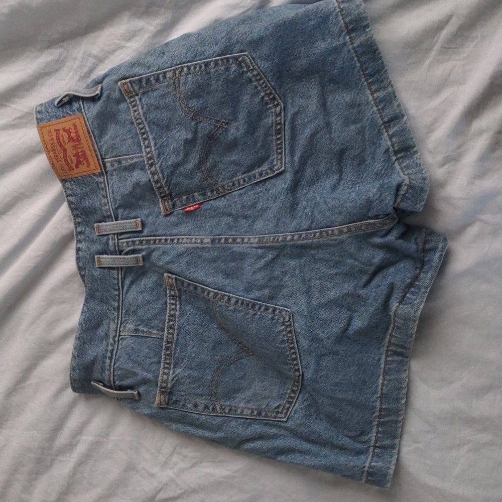 Levi's Paperbag Denim Shorts